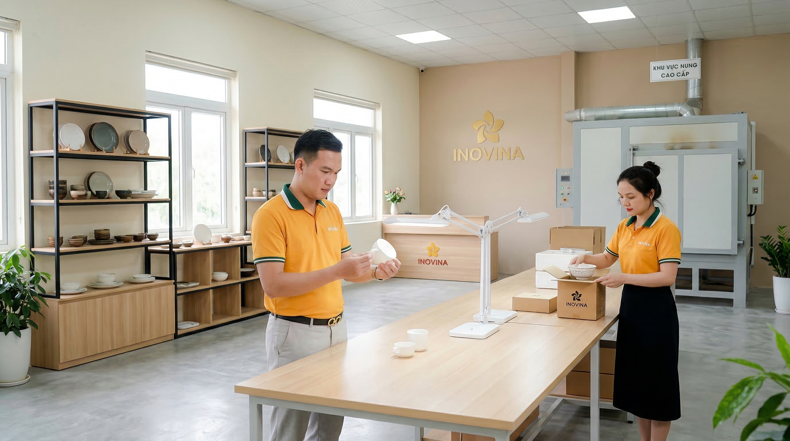 Xưởng Sản Xuất Gốm Sứ Ino Vina