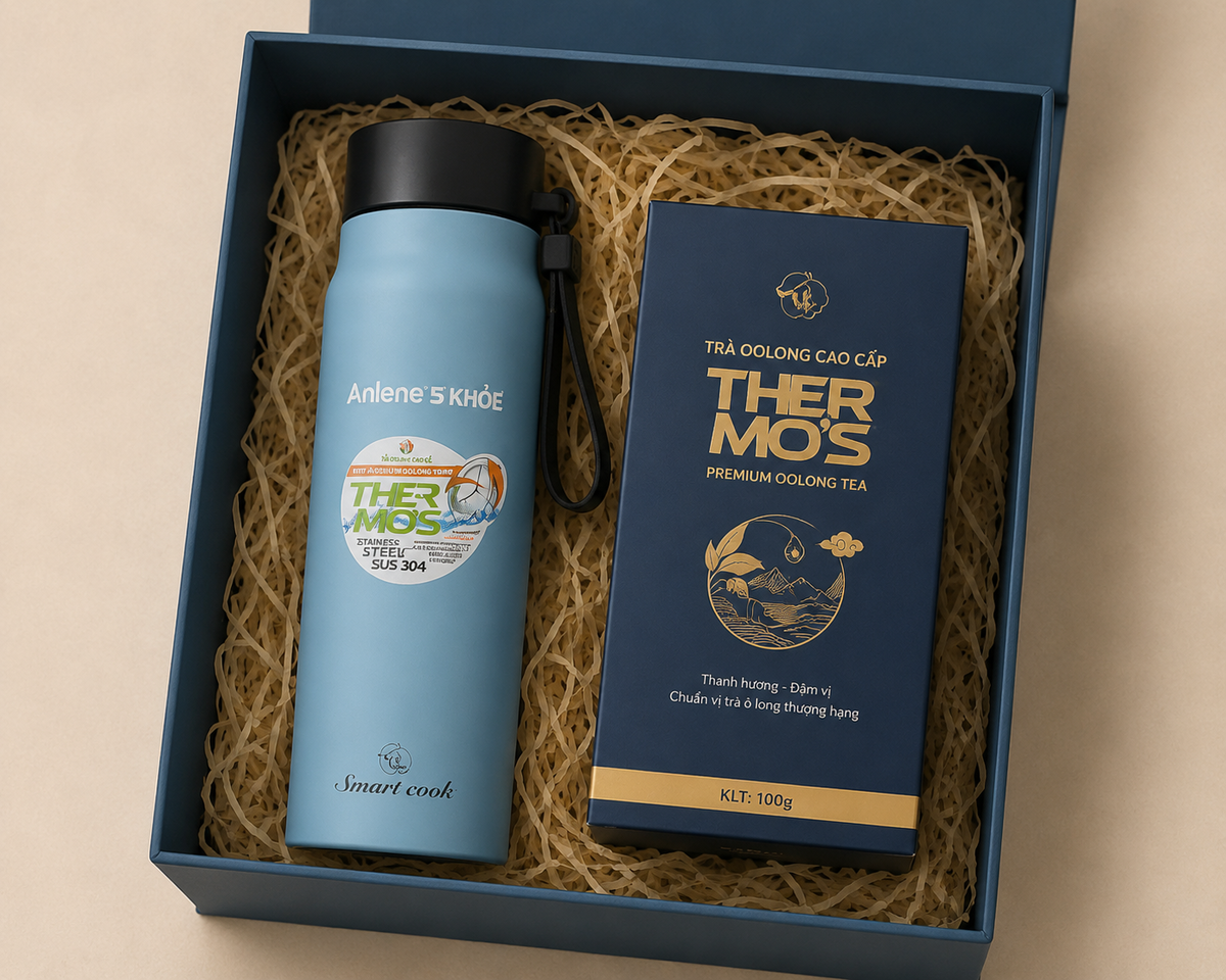 10 Mẫu Giftset Bình Giữ Nhiệt Cao Cấp In Logo 2026