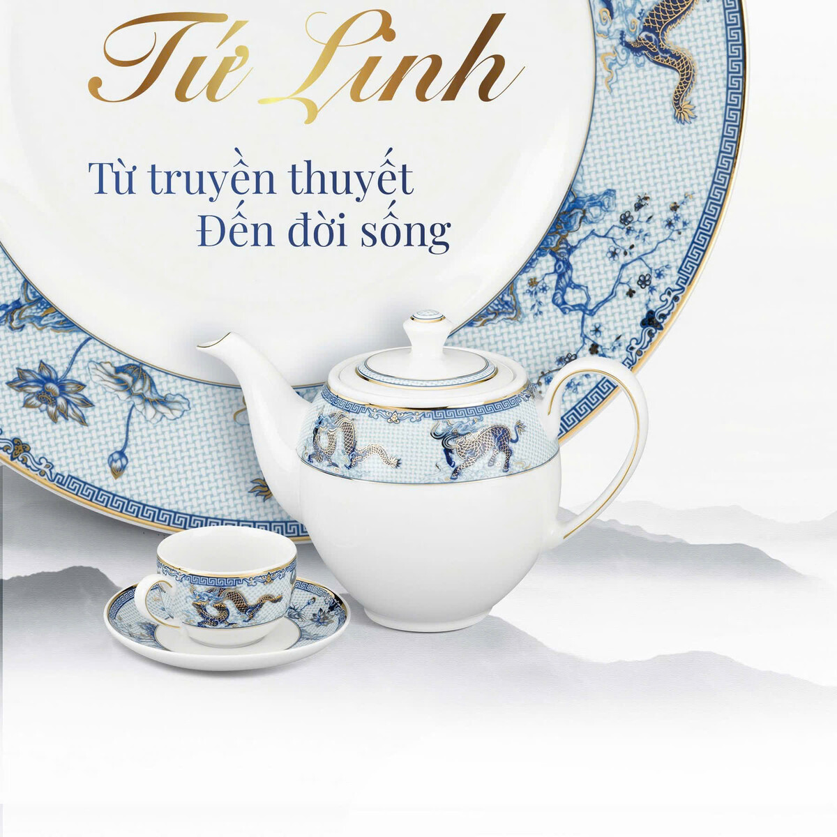 Ấm trà Minh Long