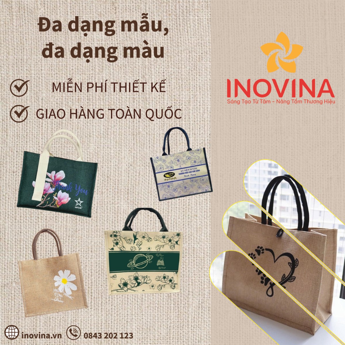 Túi vải đay