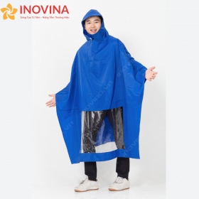 Áo mưa poncho có kính