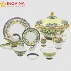 Bát Đĩa Minh Long Âu-Á Hoàng Cung Hoàng Liên