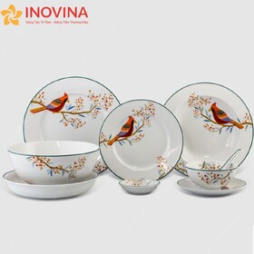 Bát Đĩa Minh Long Jasmin Quả Đầu Mùa