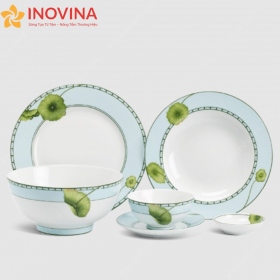 Bát Đĩa Minh Long Jasmine Tích Tuyết Thảo