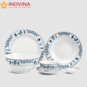 Bát Đĩa Minh Long Jasmine Tứ Quý