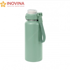 Bình Giữ Nhiệt Elmich Inox 304 940ml Xanh Ngọc, Xanh Đen