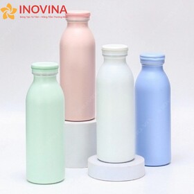Bình Giữ Nhiệt Trơn Nhám Màu Pastel