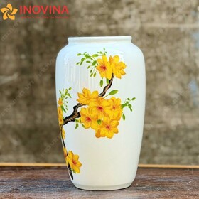 Bình Hoa Sứ Dáng Trụ Đứng