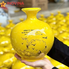 Bình Hút Lộc Bát Tràng Cò bay Thẳng Cánh