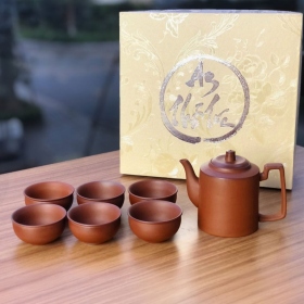 Bộ ấm trà An Thổ Túc Dáng Ấm Tích