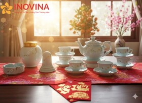 Bộ Ấm Trà Đài Cát Hoa Ngọc
