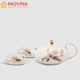 Bộ ấm trà Minh Long Elip Anna Thiên Kim