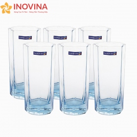 Bộ Ly Thủy Tinh Luminarc Dáng Cao Lục Giác