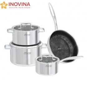 Bộ Nồi Inox Sunhouse