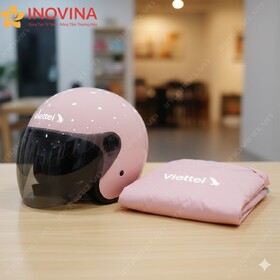 Bộ Quà Tặng 8/3 Nón Bảo Hiểm Và Áo Mưa