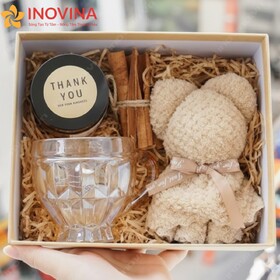 Bộ Quà Tặng 8/3 Tách Cà Phê, Khăn Mặt