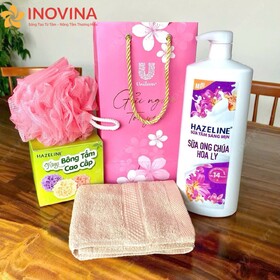 Bộ Sản Phẩm Sữa Tắm Hazeline