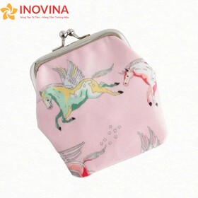 Bóp/ Ví Vải Nút Gài Dễ Thương