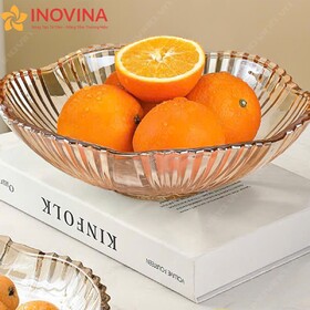 Đĩa Thủy Tinh Đựng Hoa Quả