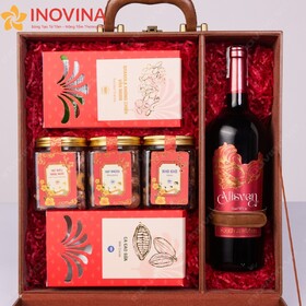 Hộp Quà Tết Hộp Da Trống Đồng