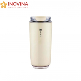 Ly Giữ Nhiệt Elmich Trắng Ngà 420ml