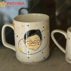 Ly Sứ Chữ Nhật Cao Men Màu