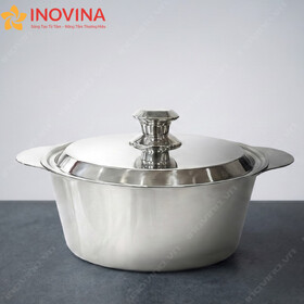 Nồi Inox Vuông Nắp Inox Inocook