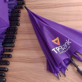 Dù Cầm Tay Cán bọc nhựa ôm tay in logo