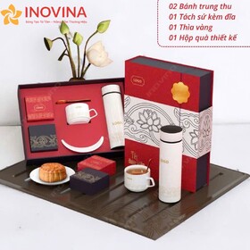 Quà Trung Thu Bánh, Tách Sứ Và Bình Giữ Nhiệt