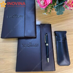 Sổ Tay Quà Tặng Kèm Bút Ký Và Bao Bút