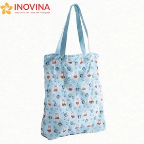 Túi Vải Tole CN Họa Tiết Dễ Thương Gấp Gọn