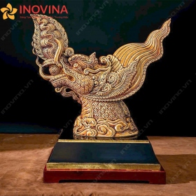 Tượng Rồng Bay - Hào Khí Việt Nam Kèm Đế