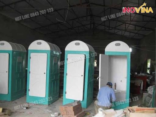 Xưởng sản xuất nhà vệ sinh di động tại INO VINA